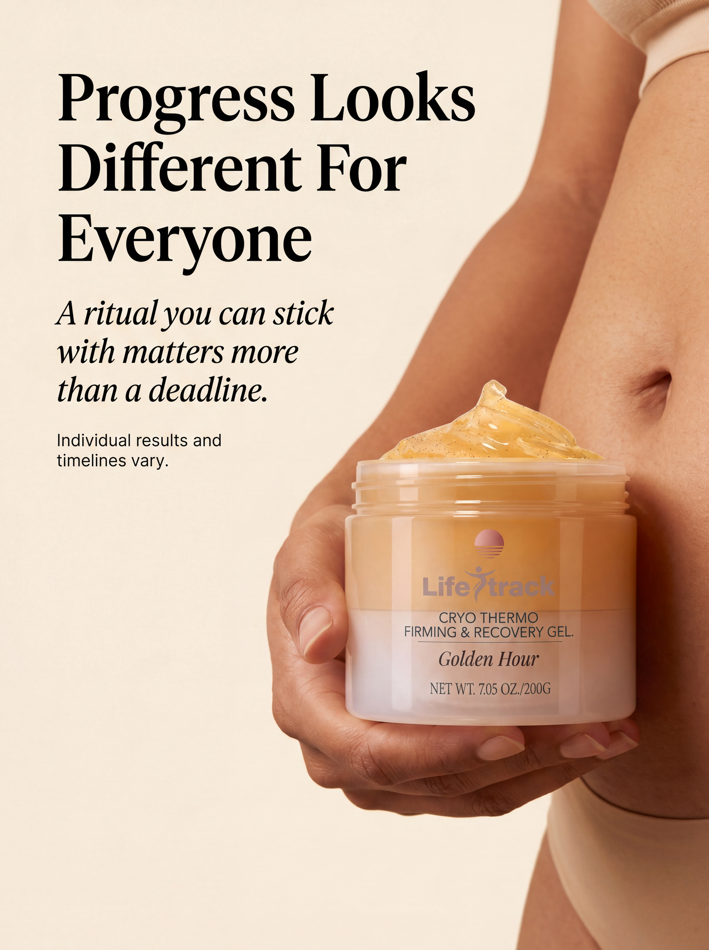 Lifetrack Golden Hour- Fact acting Cellulite Thermo firming Gel