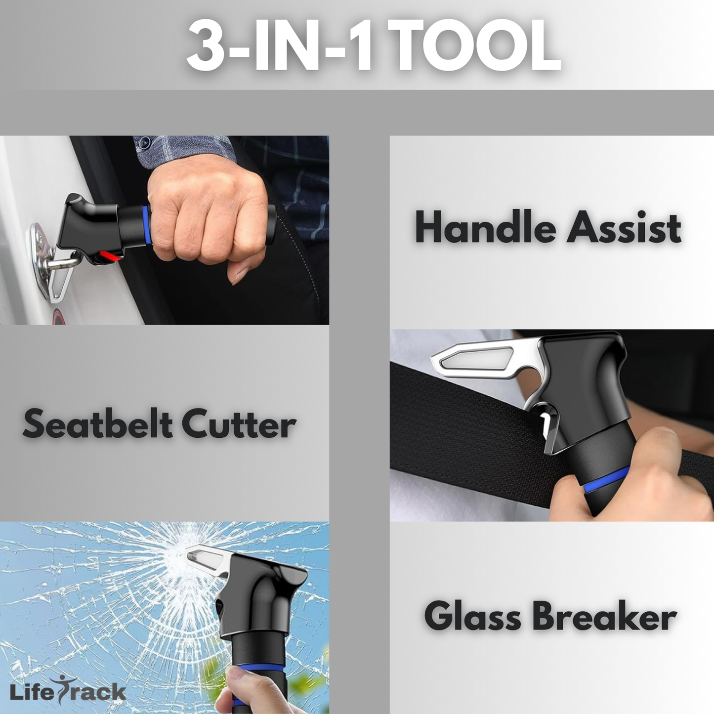 SecureRide - Car Mobility Handle for Elderly