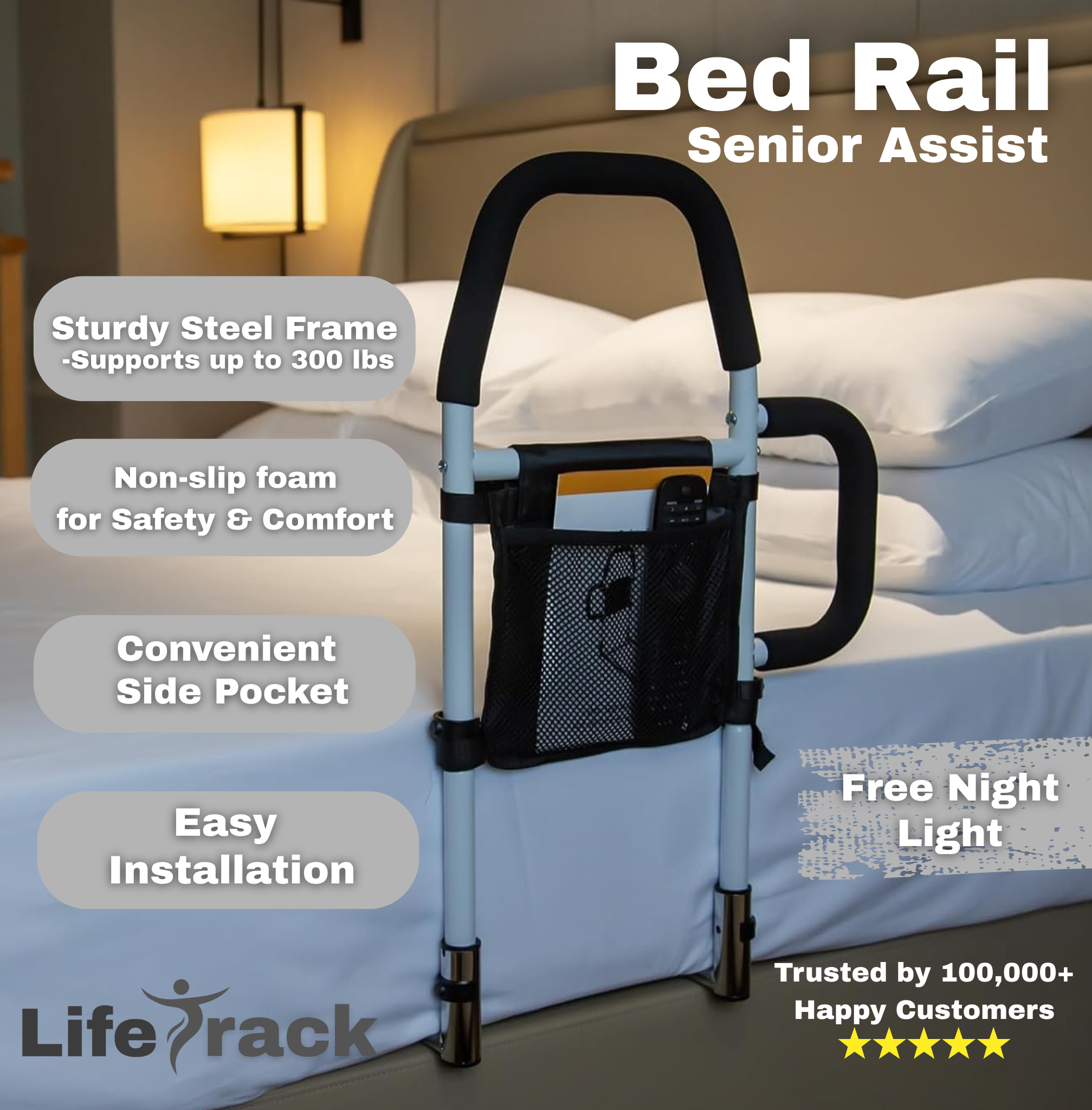 LifeTrack Bed Rail