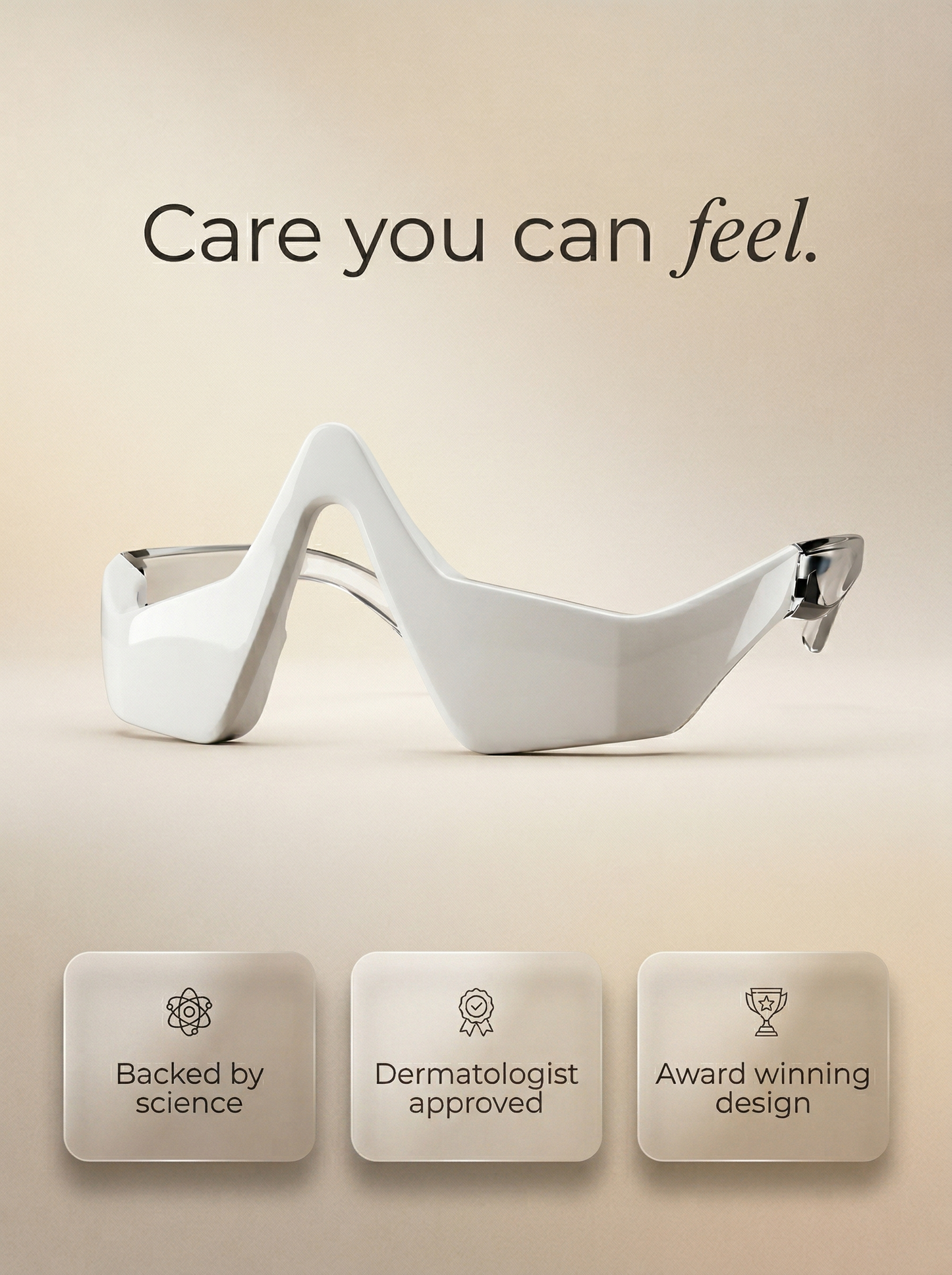 Oculéa™ 2 in 1 Under Eye Red Light Therapy + EMS