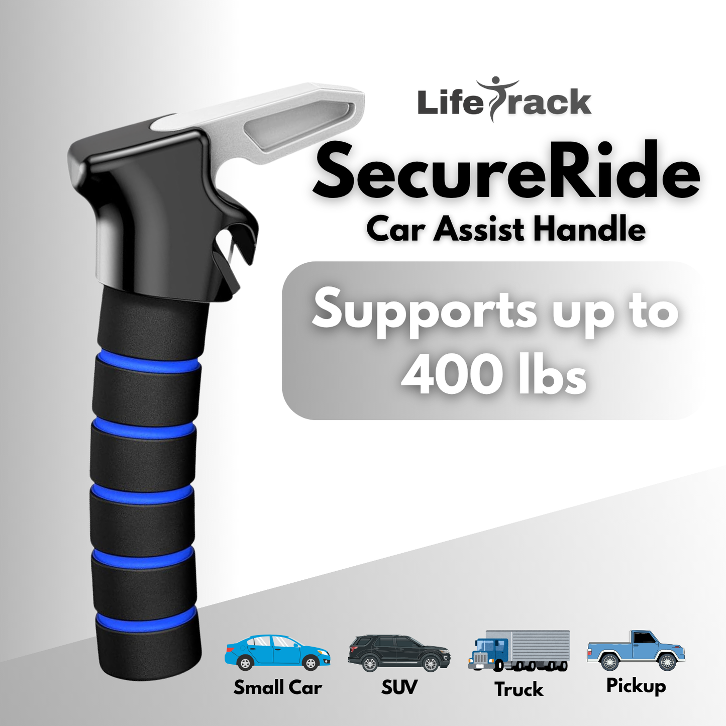 SecureRide - Car Mobility Handle for Elderly