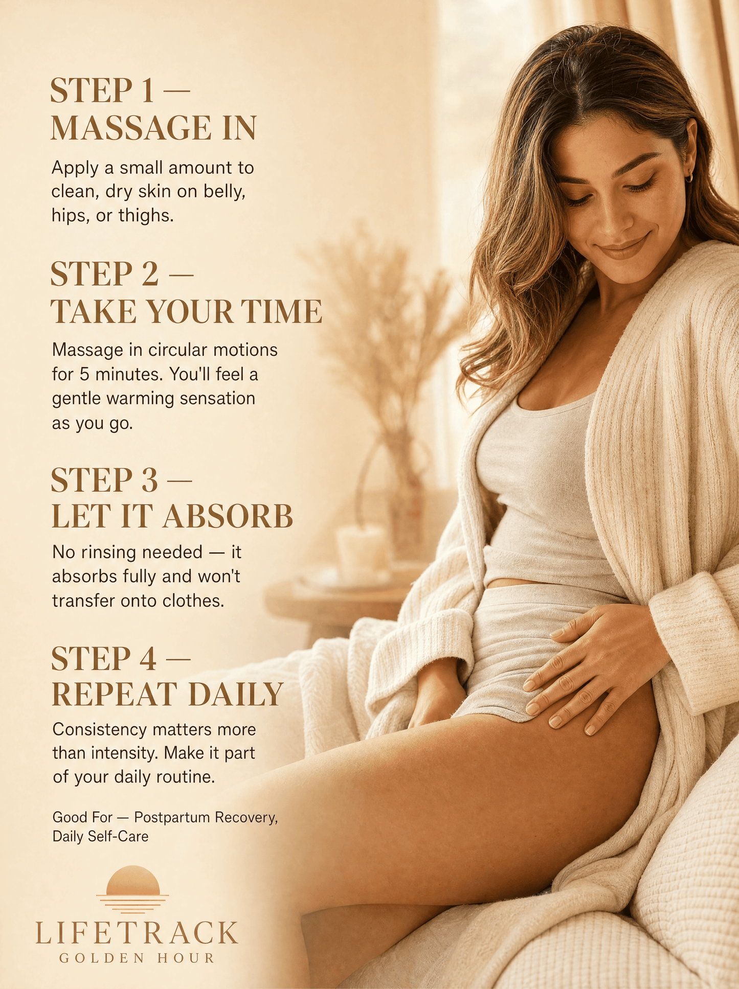 Lifetrack Golden Hour- Fact acting Cellulite Thermo firming Gel